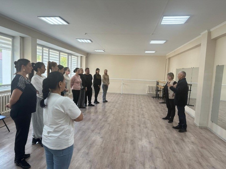 &laquo;Мастер &ndash; класс-хореографиялық ұжымдар басшыларының кәсіби шеберлігін арттырудың бір түрі&raquo;