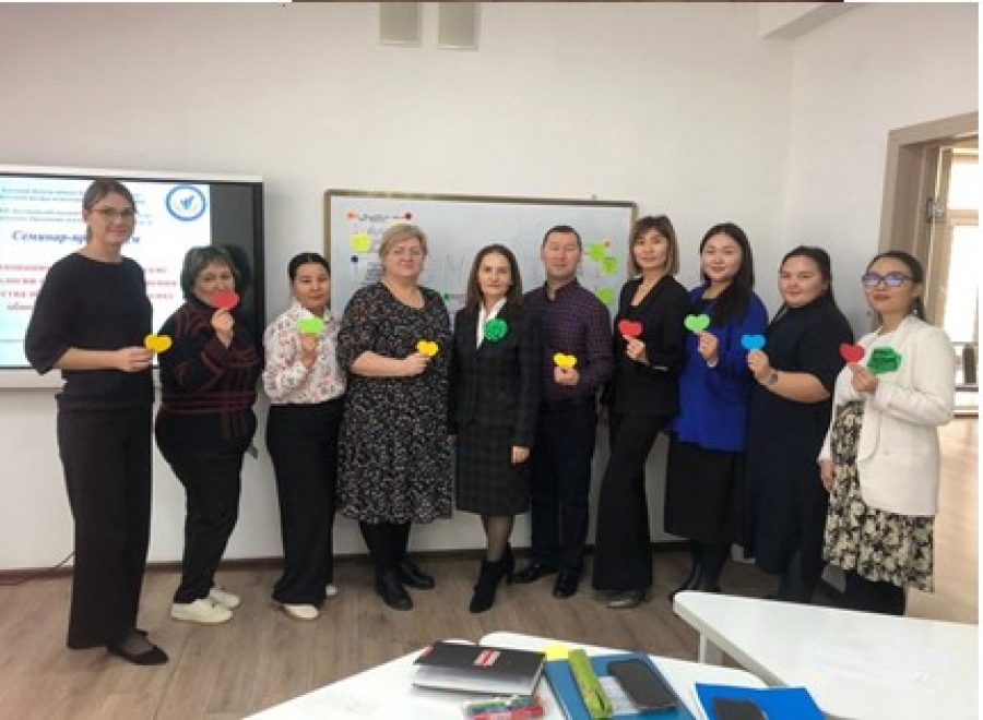 &laquo;Білім беру мазмұнын жаңарту логикасында тілдерді оқыту сапасын арттыру құралы ретінде инновациялық педагогикалық технологиялар&raquo;  семинар-практикумы