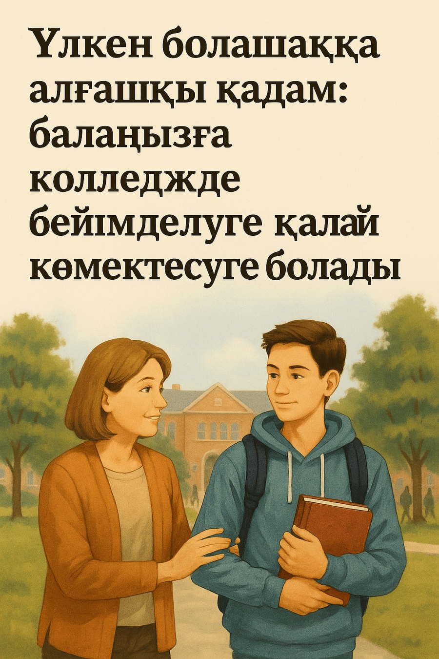 Үлкен болашаққа алғашқы қадам: балаға колледжге бейімделуге қалай көмектесуге болады